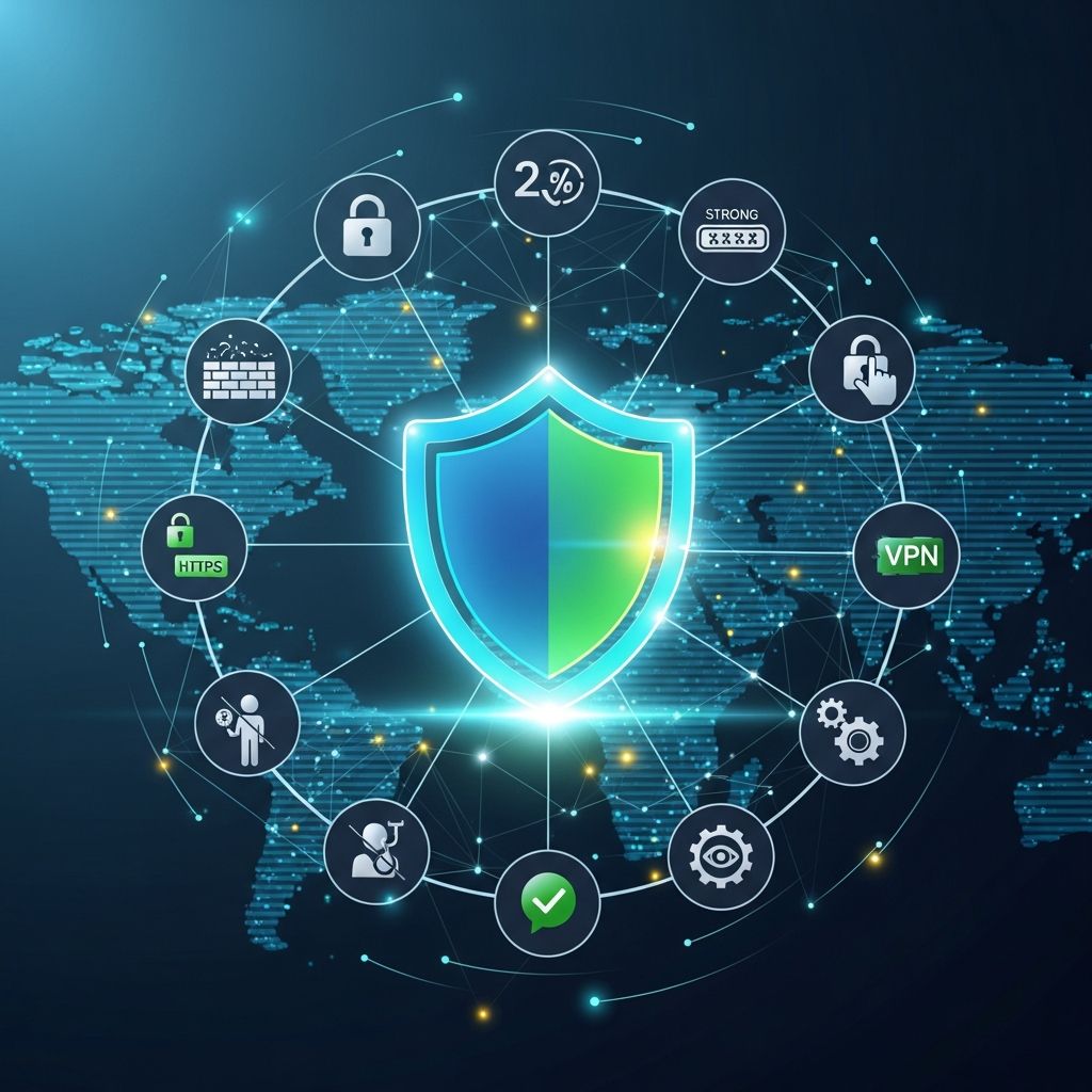 Master online safety with 10 expert strategies to protect your data, devices, and privacy from cyber threats in today's digital world.