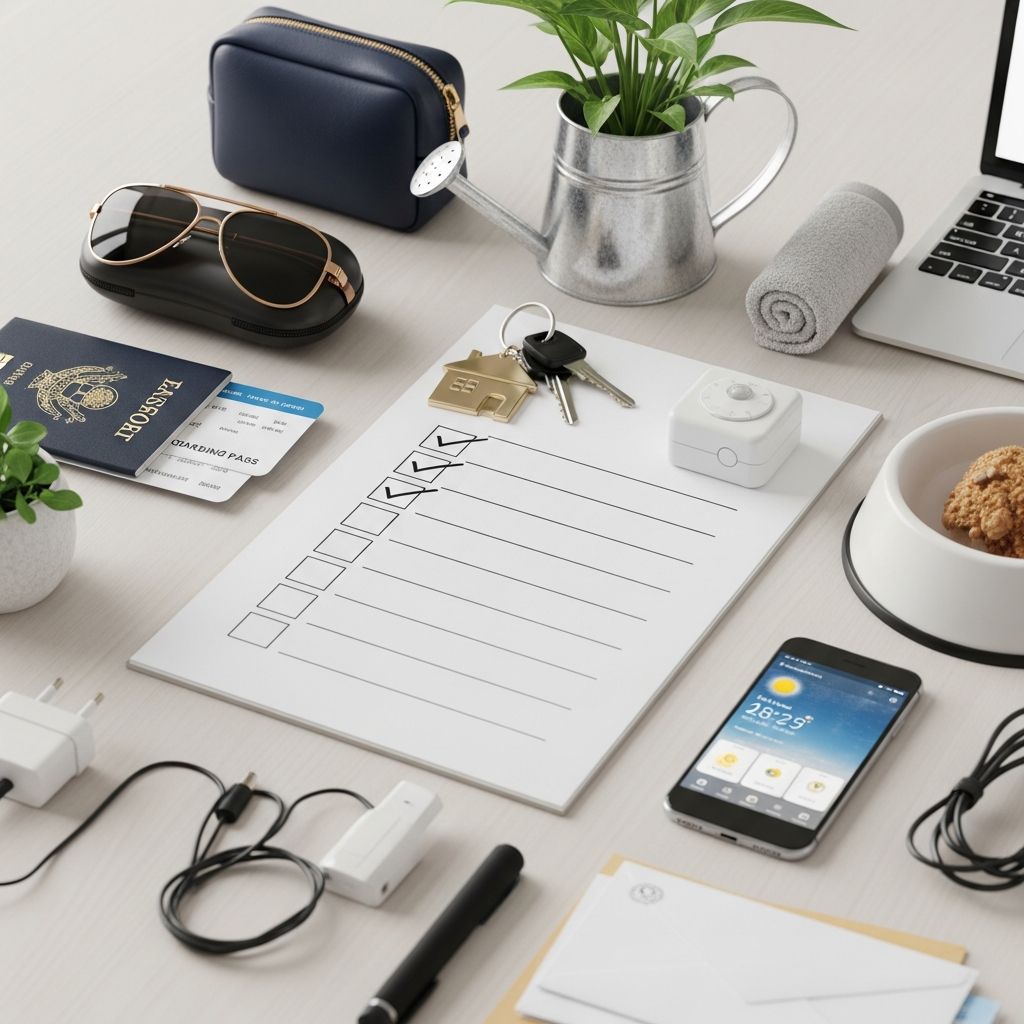 Master your pre-vacation prep with a comprehensive guide to securing your home, managing finances, and traveling worry-free.