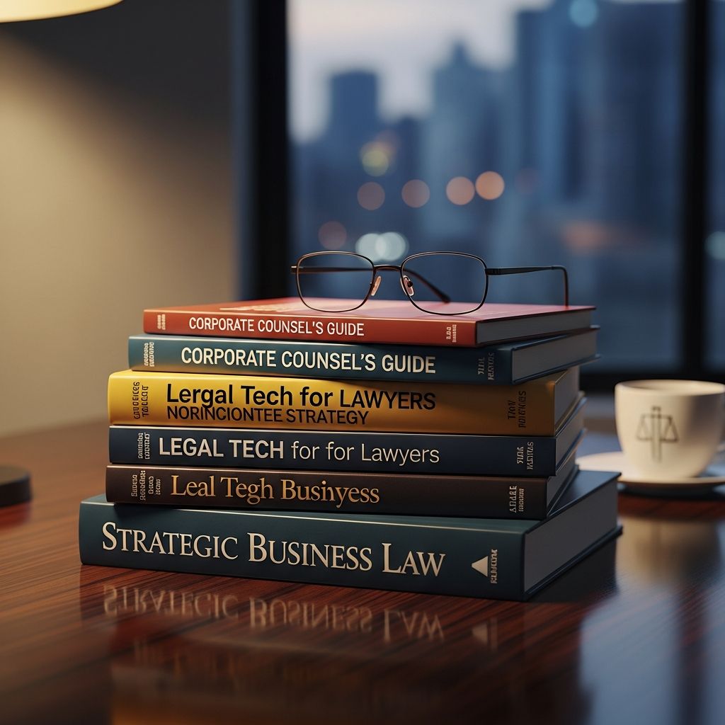 Discover top books and resources that empower in-house counsel to navigate modern challenges, boost business acumen, and drive strategic value.