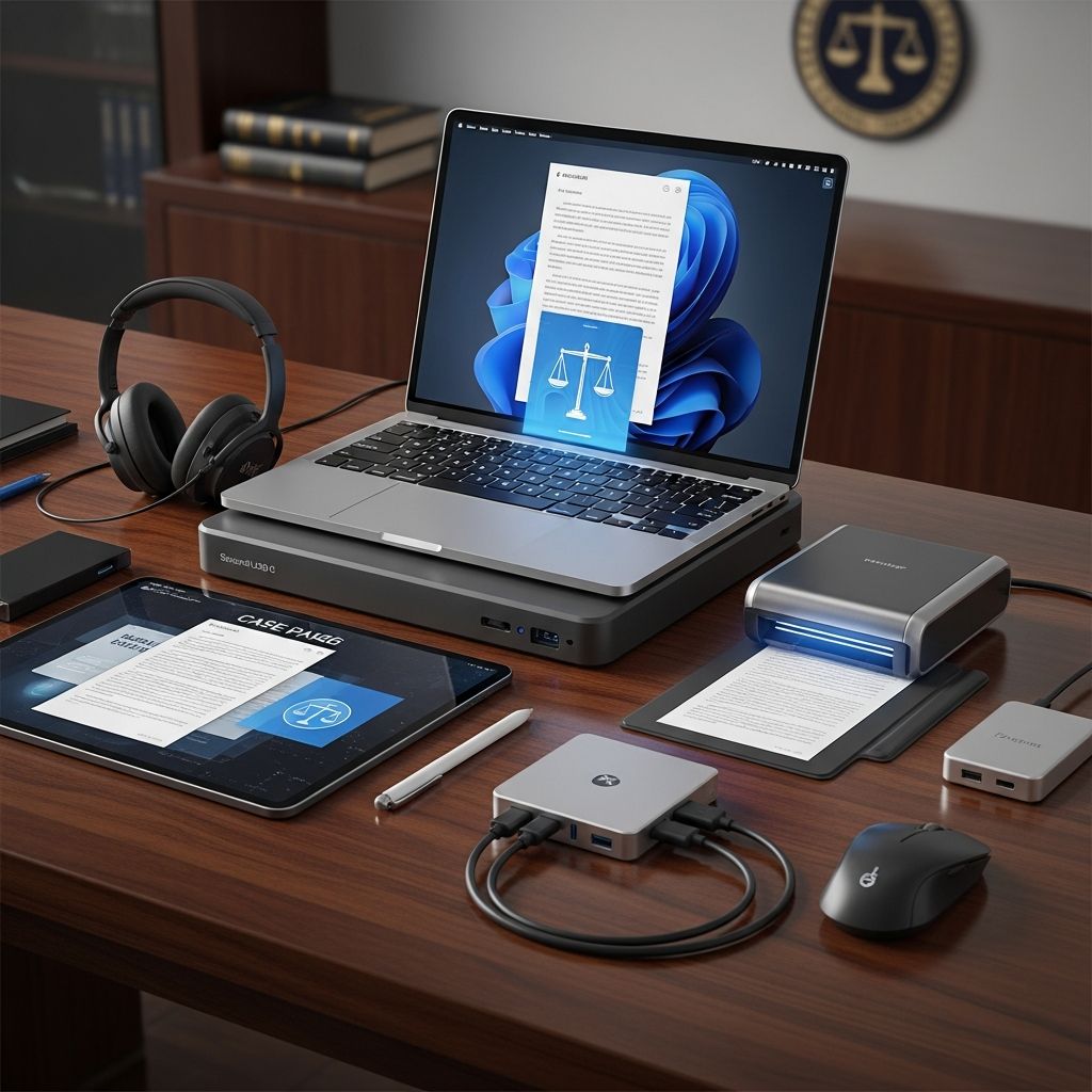 Discover must-have gadgets and accessories that boost productivity, streamline workflows, and enhance client interactions for modern legal professionals.