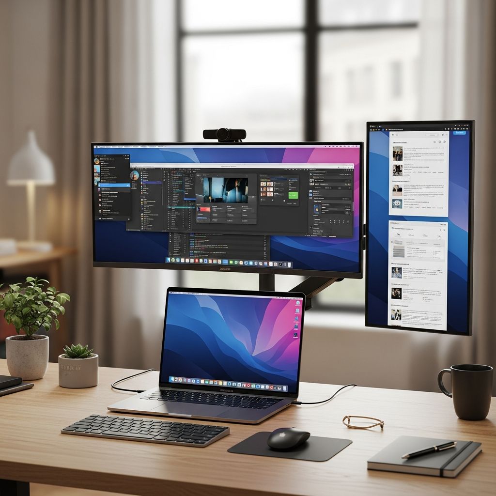 Essential factors for choosing the right external monitor for your workspace needs.