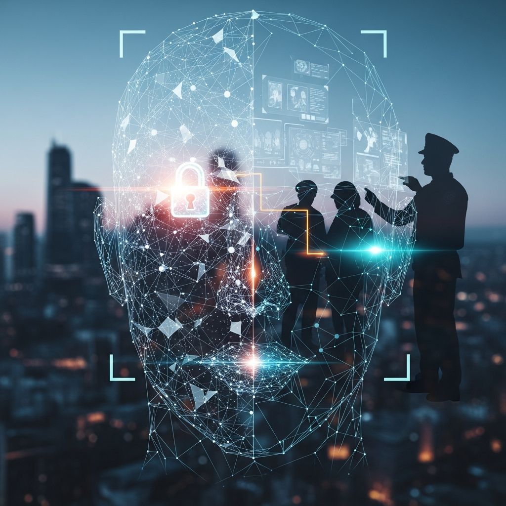 Examining how facial recognition transforms police investigations, balances public safety gains against privacy threats and error risks.