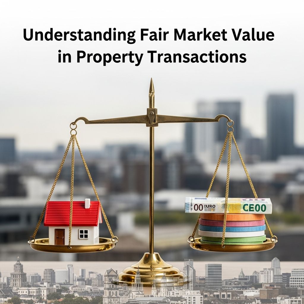 Master the essentials of fair market value and its critical role in legal and financial decisions.