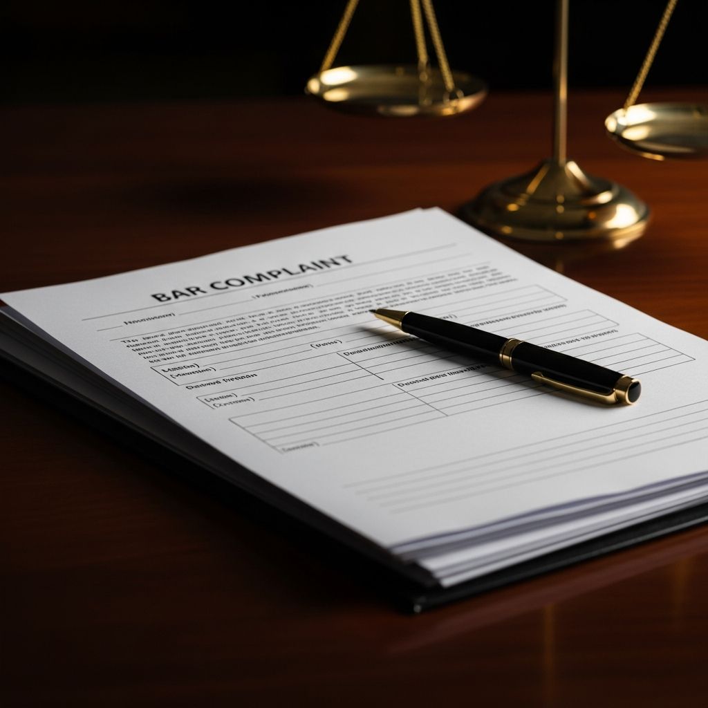 Understand the step-by-step process of filing a disciplinary complaint against your attorney, from submission to resolution and potential outcomes.