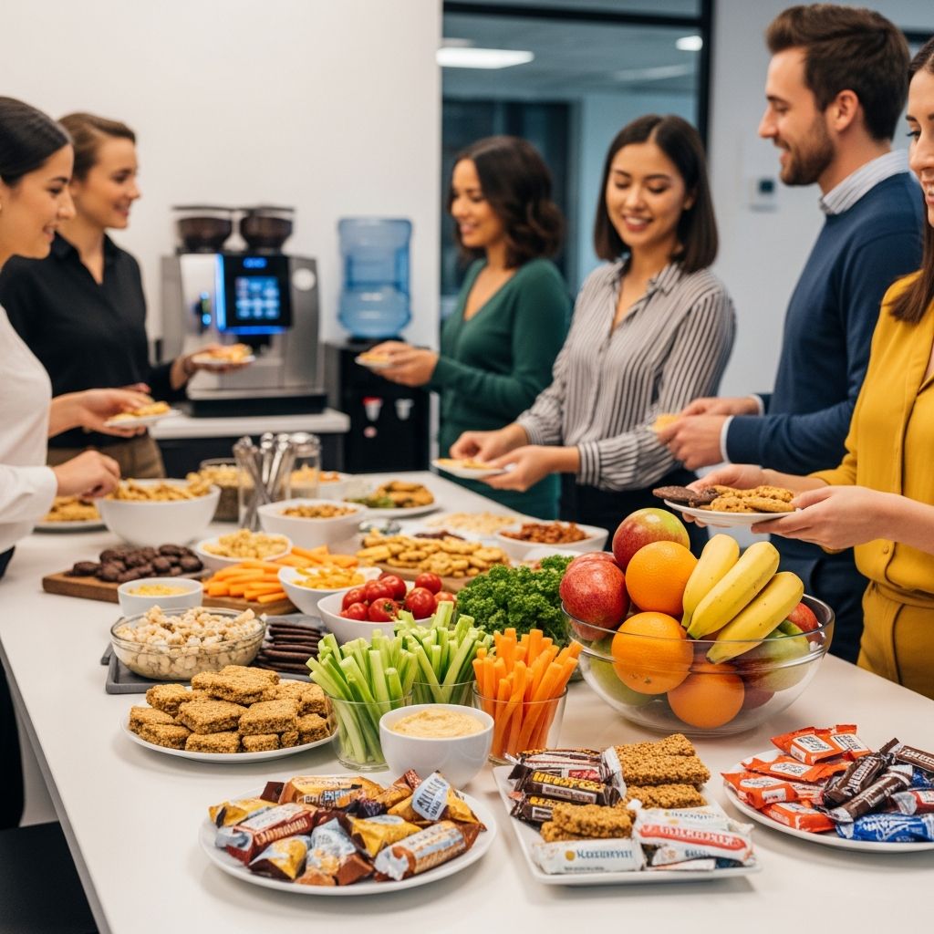 Unlock the power of free snacks to enhance productivity, morale, and retention in your workplace.