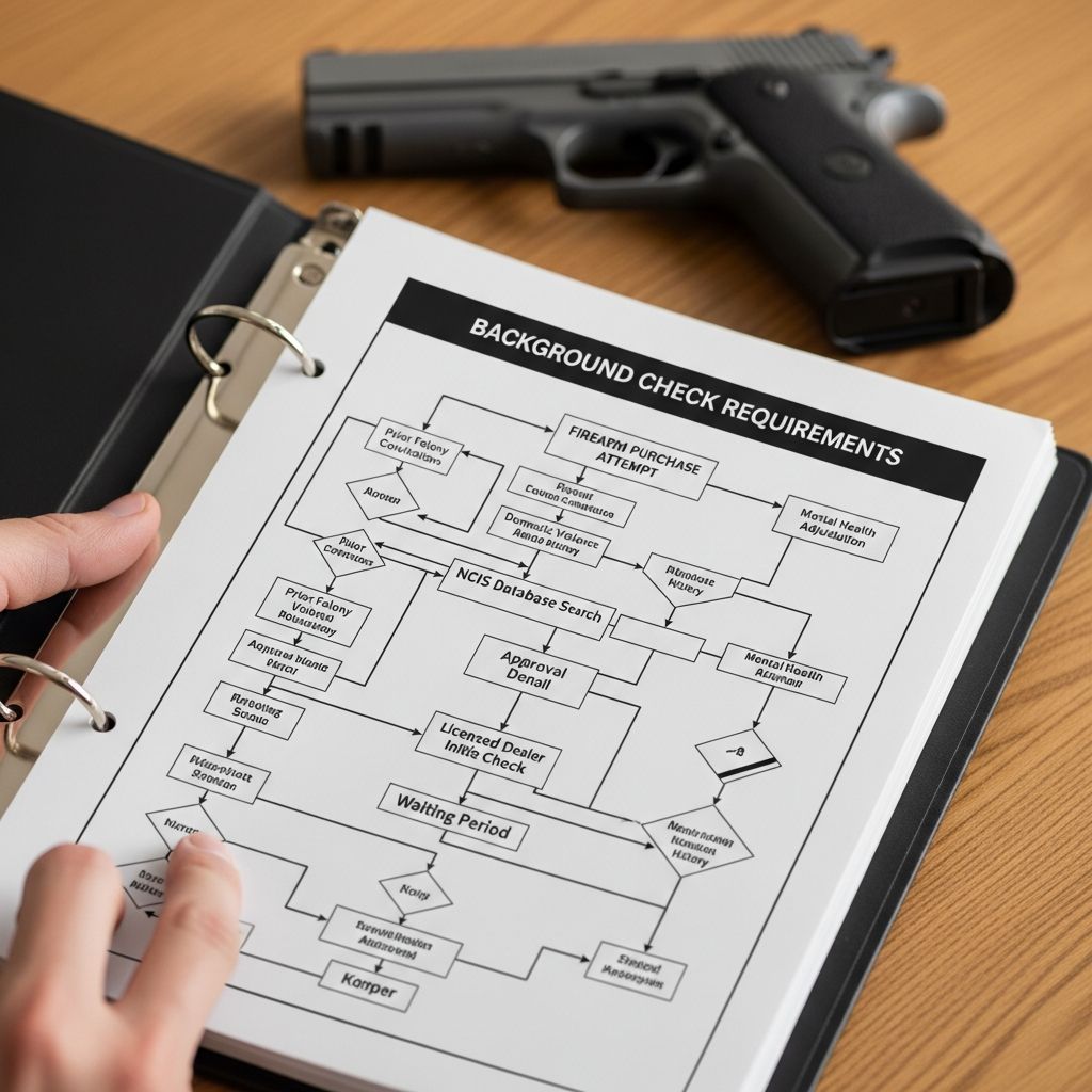 Comprehensive guide to what information is reviewed during firearm purchase background checks.