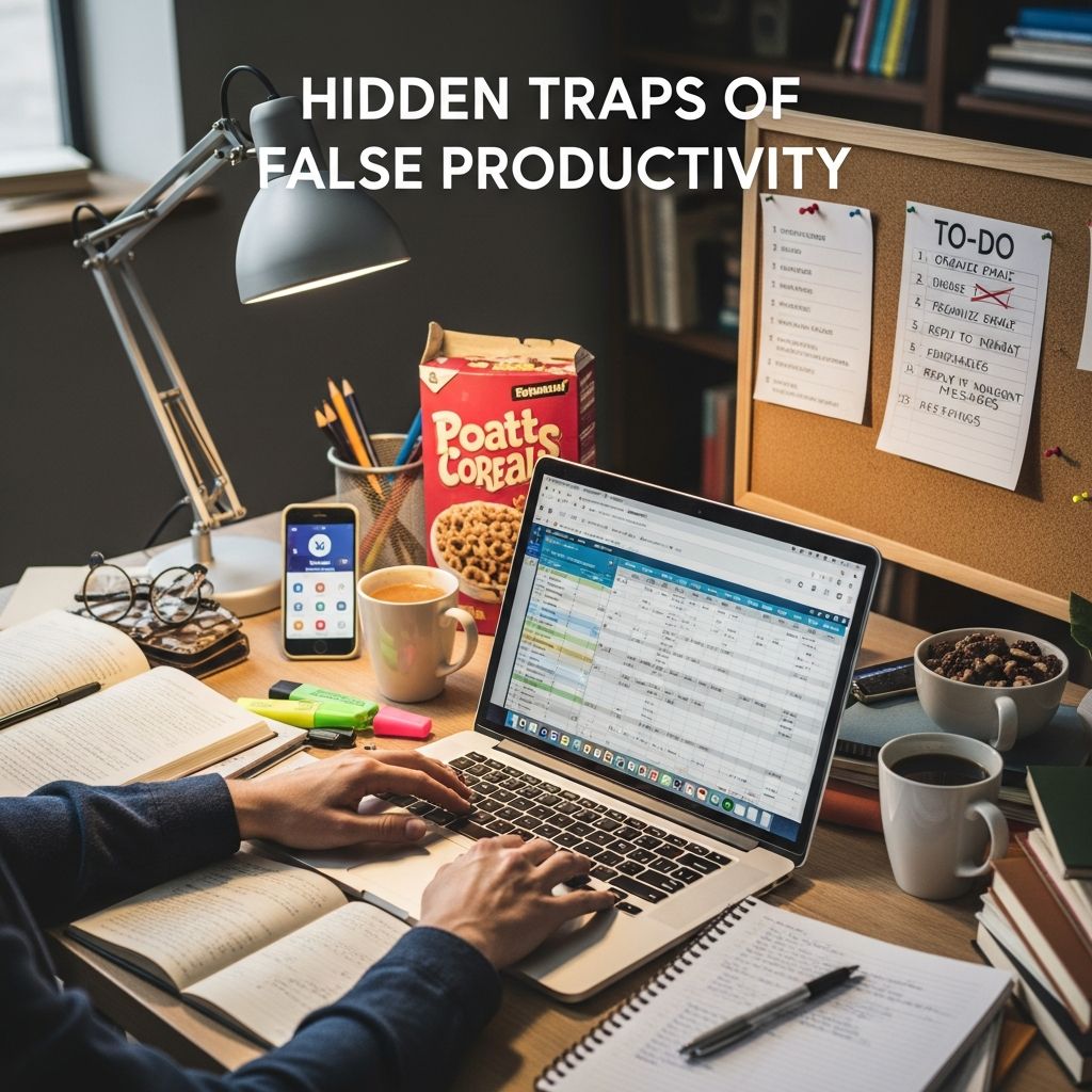 Discover subtle indicators that your work habits are undermining efficiency and real progress in your professional life.