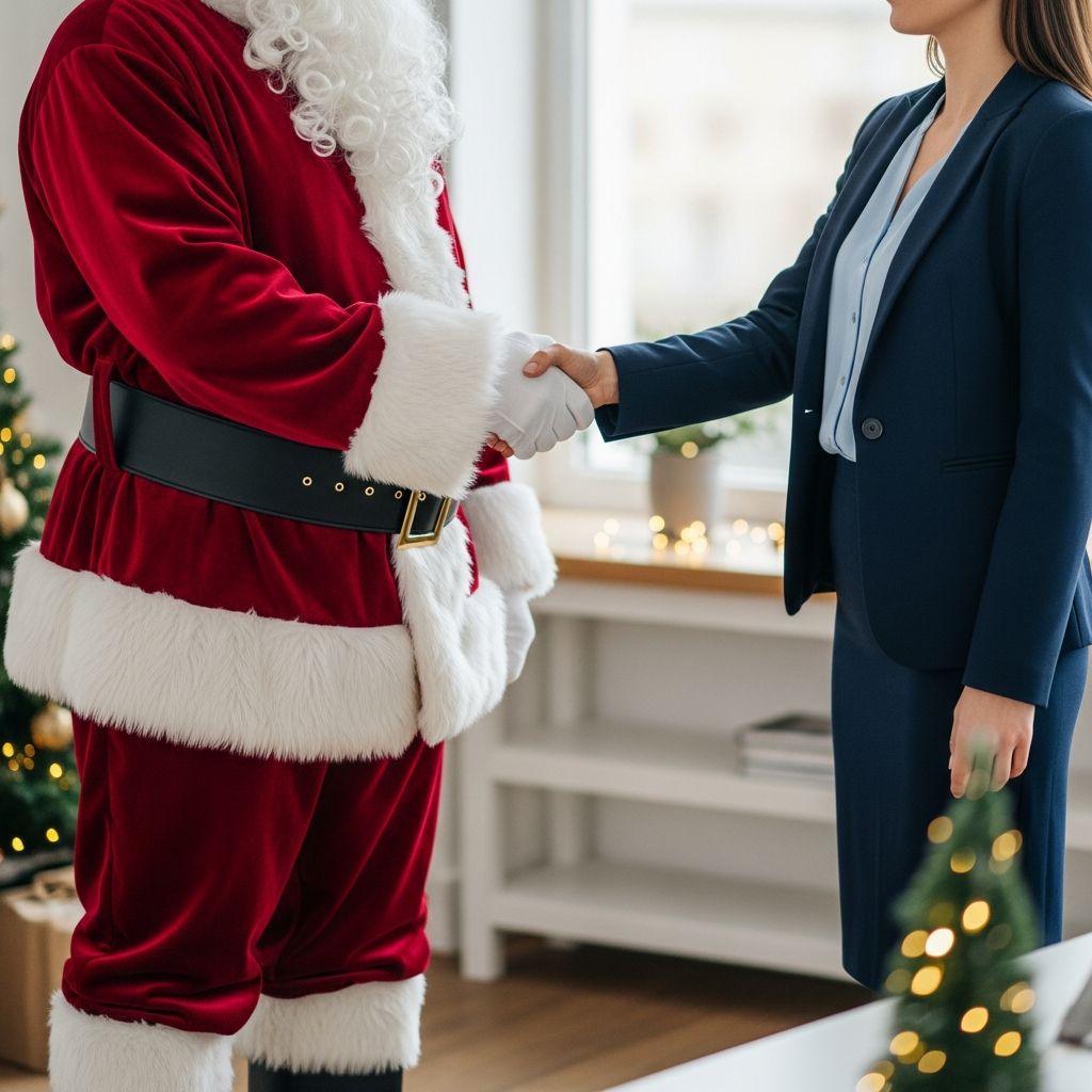 Essential strategies for businesses to hire seasonal Santa performers while steering clear of discrimination lawsuits and ensuring compliance.