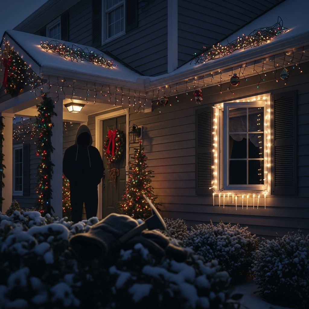 Discover how festive lights and trees can signal burglars to your valuables—learn proven strategies to protect your home this season.