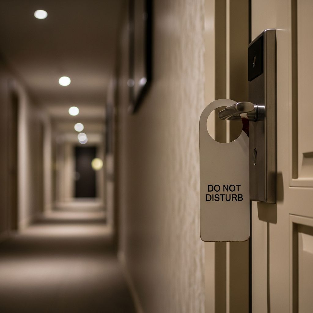 Uncover the truth about 'Do Not Disturb' signs: Do they legally block hotel staff entry, or can hotels enter for safety checks?