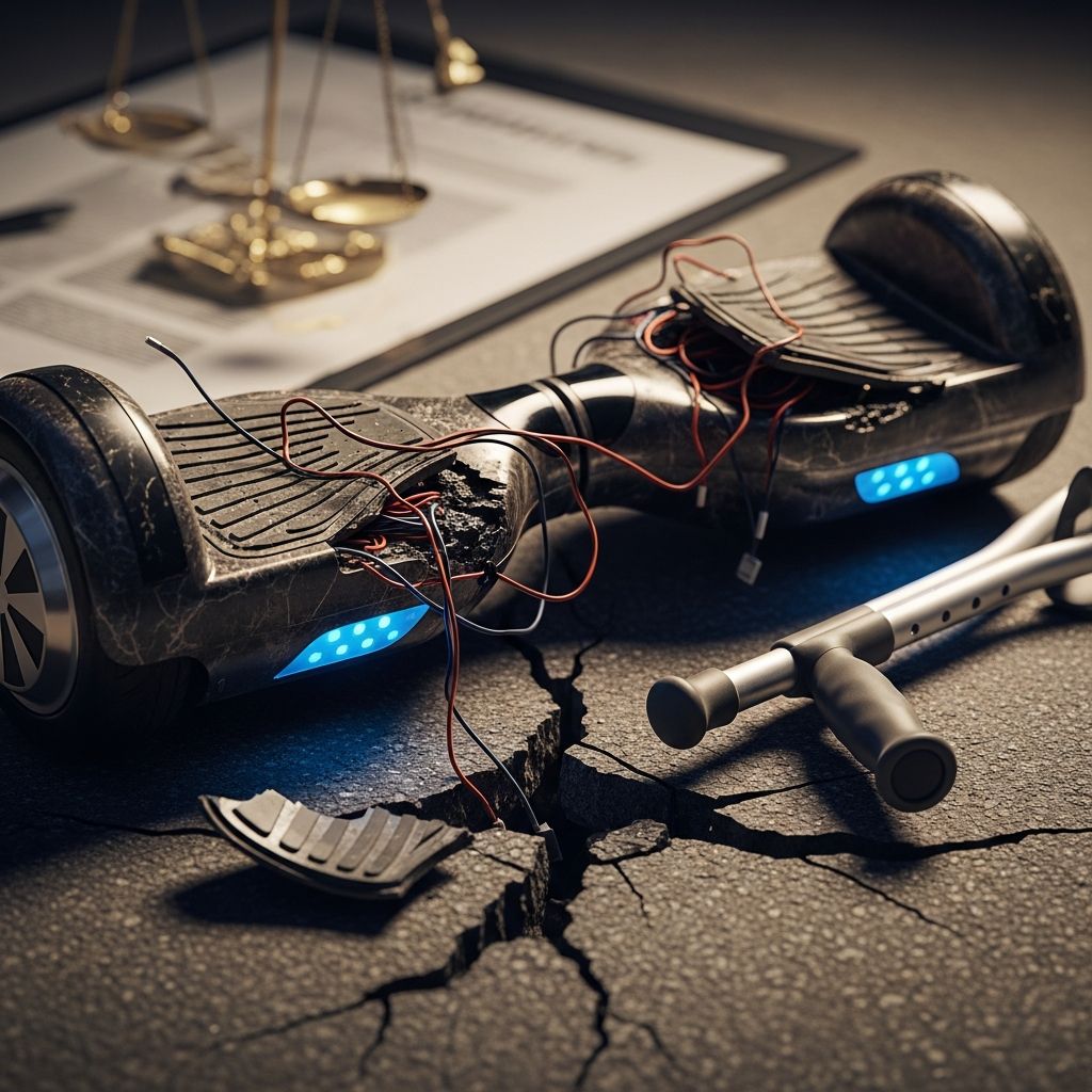 Uncover who may be liable for hoverboard accidents, from defects to negligence, and steps to secure compensation for your injuries.