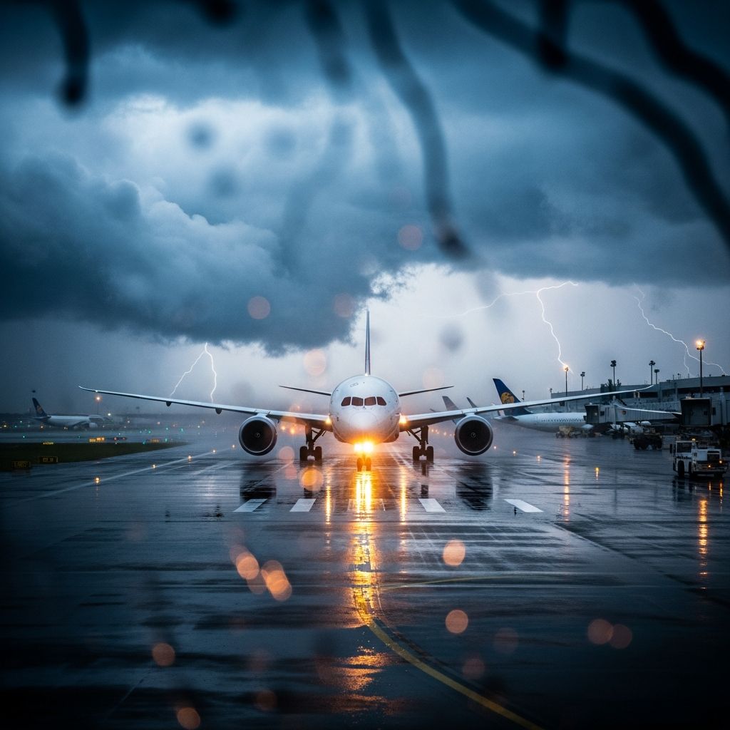 Navigate canceled flights during hurricanes with expert steps for rebooking, refunds, insurance claims, and safety first.
