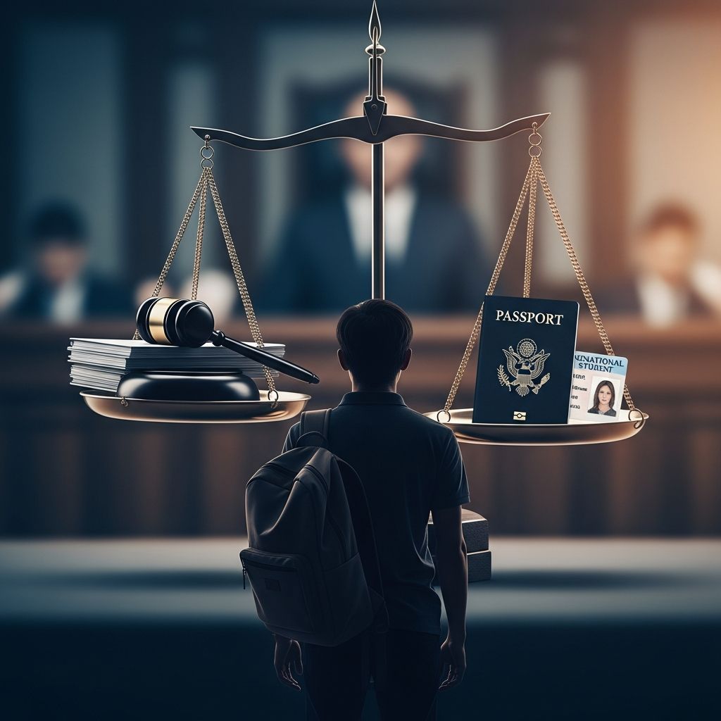 Discover the severe legal, academic, and immigration fallout for international students facing criminal charges in the United States.