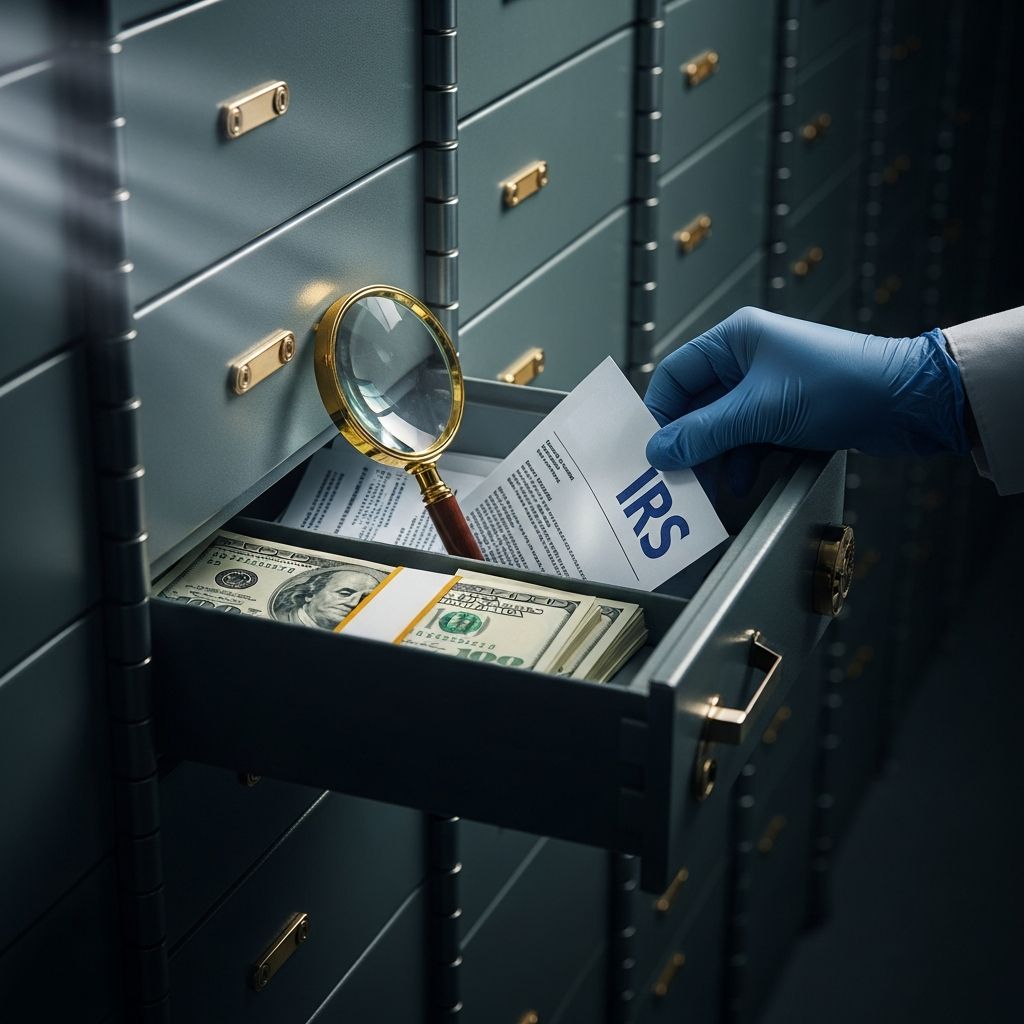 Understand when and how the IRS can access your safe deposit box during tax enforcement actions.
