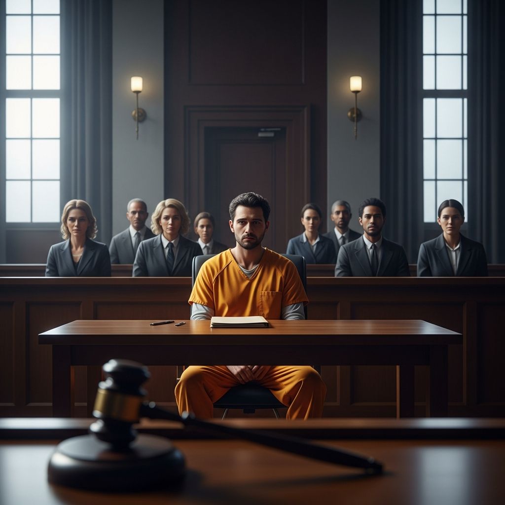 Unpacking how courtroom clothing like orange jumpsuits and visible restraints can undermine fair trials and due process rights.