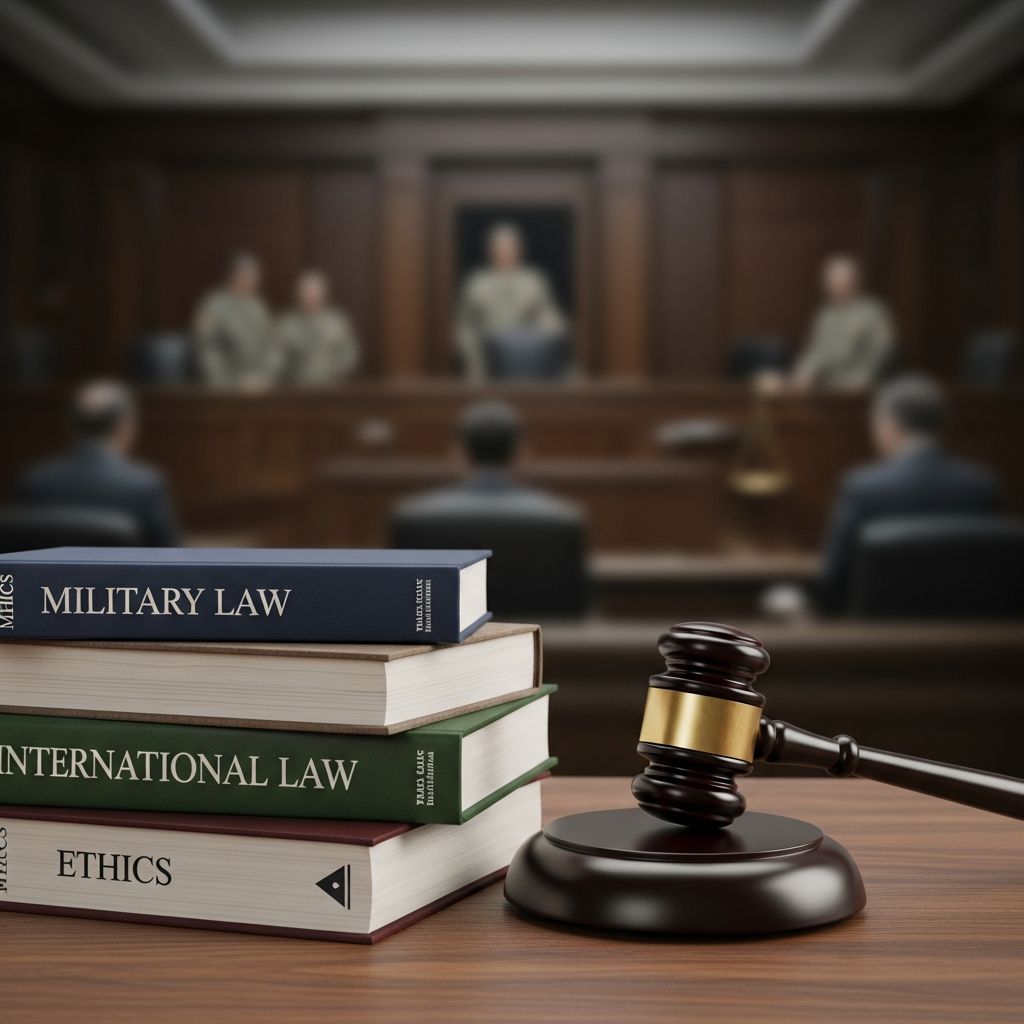 Explore the most pressing legal issues facing U.S. military personnel, from justice systems to service protections and operational rules.
