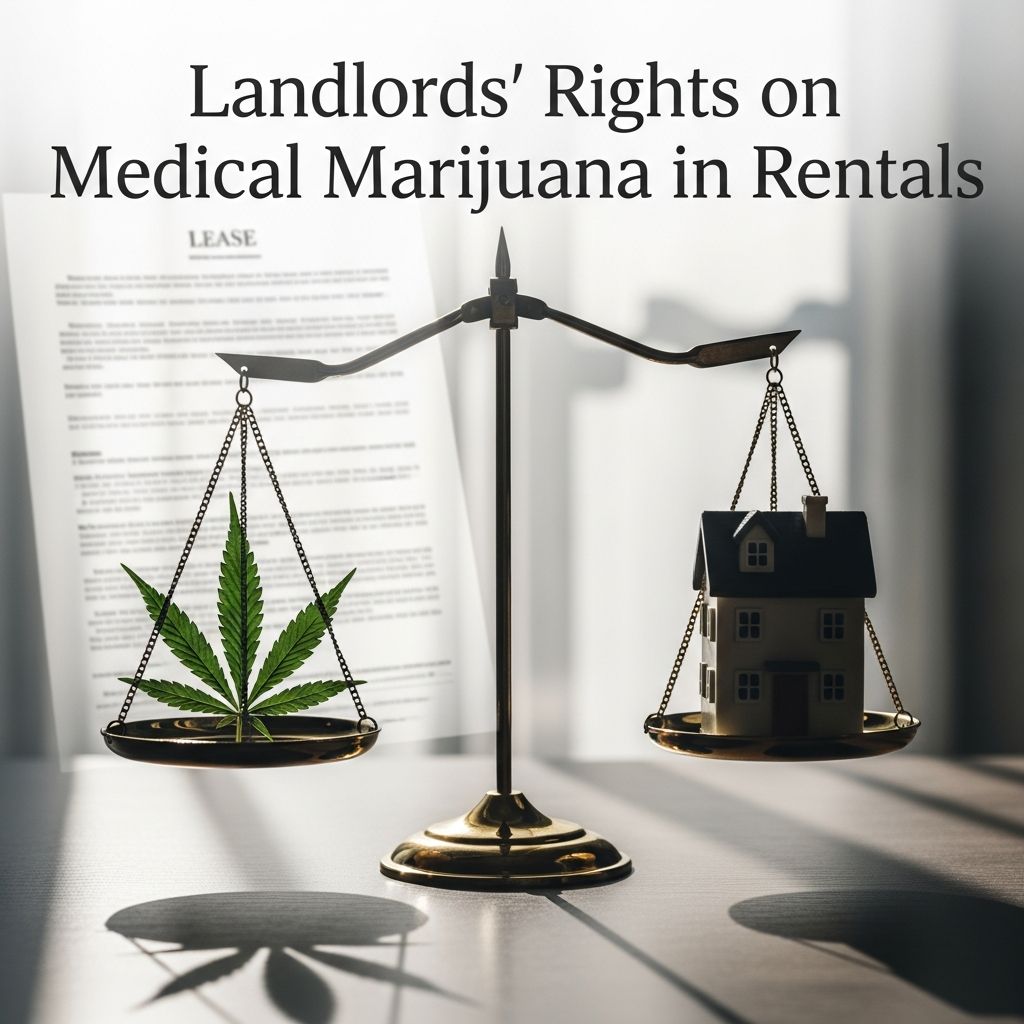 Navigating legal complexities: How landlords can manage medical marijuana use, cultivation bans, and tenant accommodations effectively.