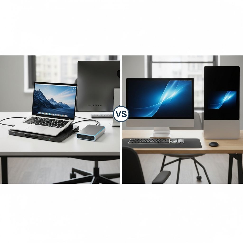 Discover why laptop docking stations often outperform traditional desktops for lawyers balancing office power and mobile demands.
