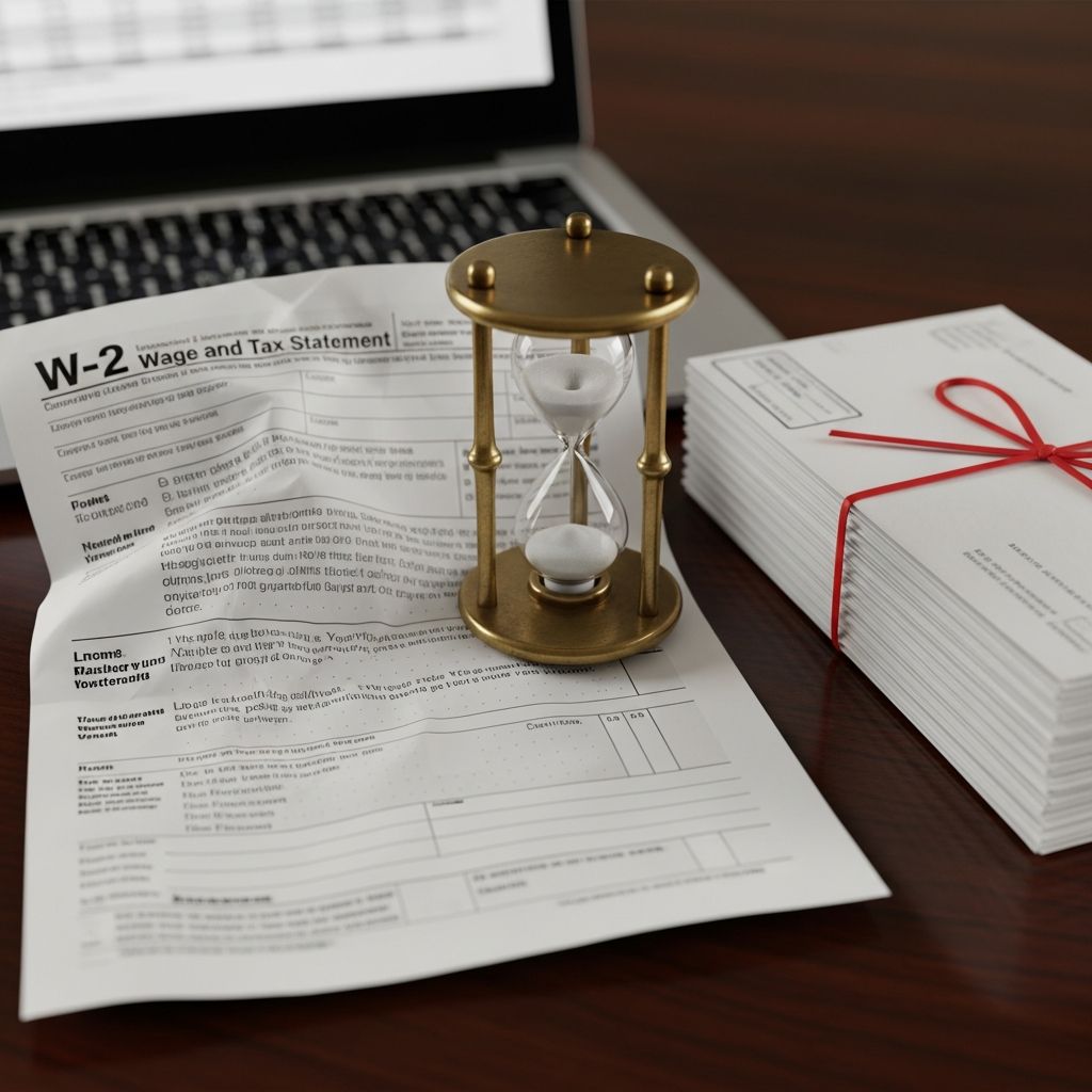 Missed the W-2 deadline? Learn penalties, correction methods, and strategies to minimize IRS fines for 2025 tax year compliance.