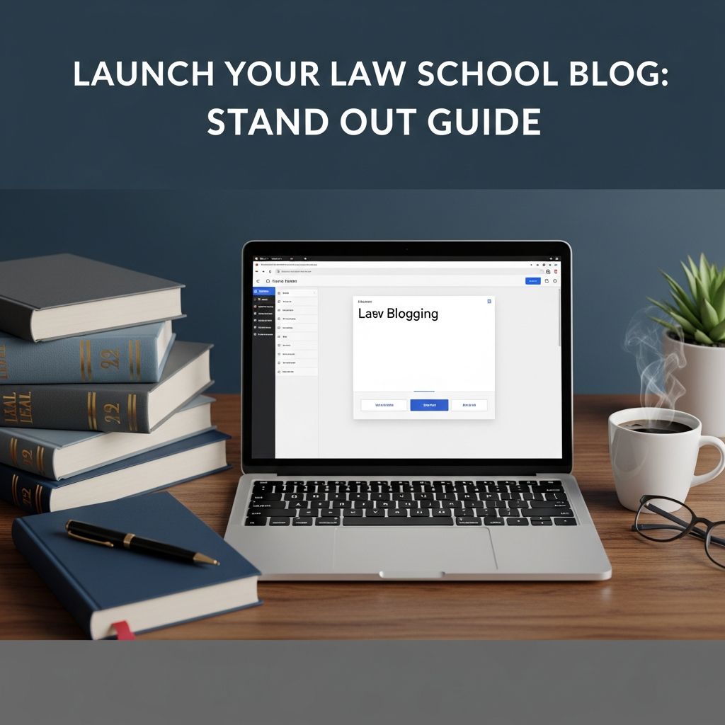 Empower your law school journey by starting a blog: build skills, network, and boost career prospects with proven strategies.