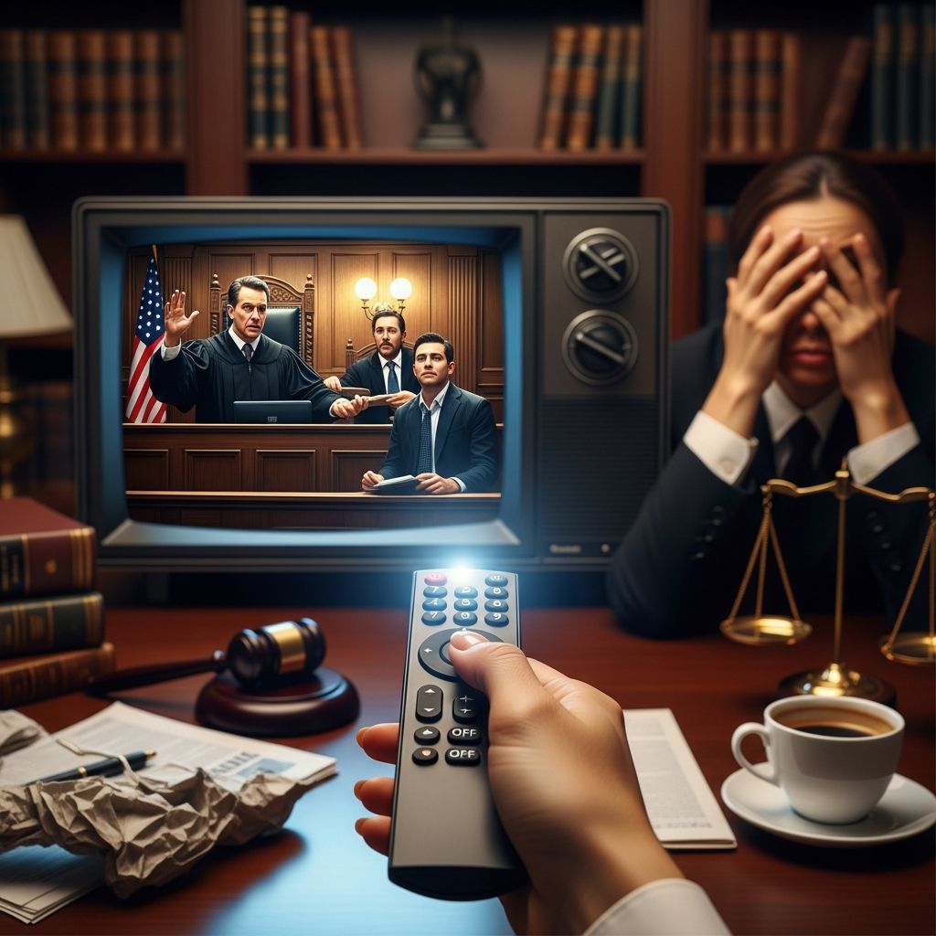 Unpacking why attorneys can't resist courtroom thrillers despite their endless inaccuracies and clichés.