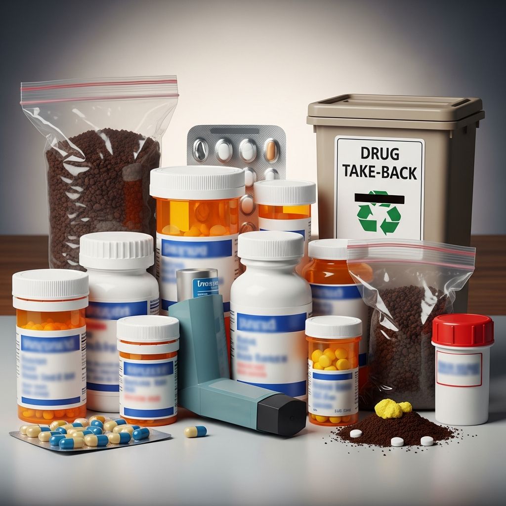 Discover safe, legal methods to dispose of prescription drugs, protecting families, pets, and the environment from misuse and contamination.