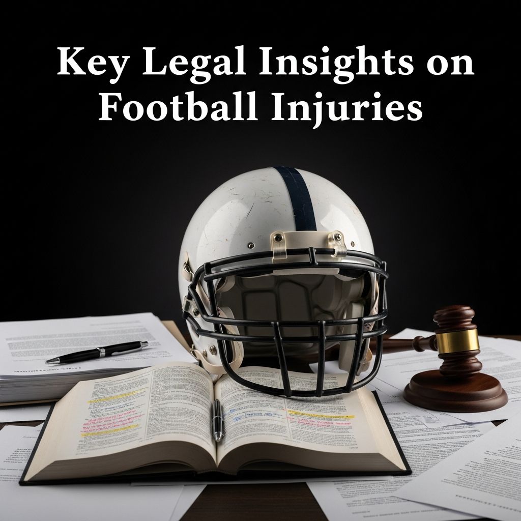 Essential legal facts every football player, parent, and fan should know about injuries, liability, and compensation rights.
