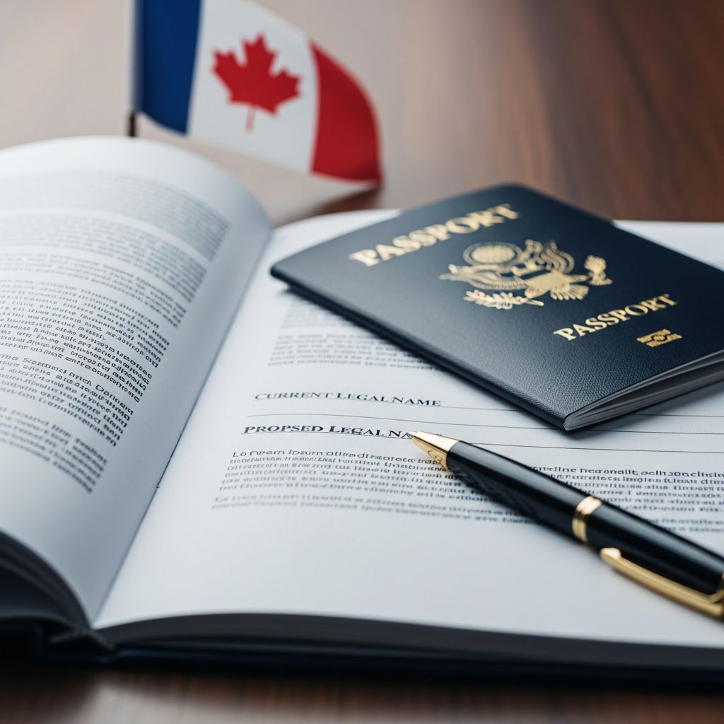 Navigate name changes during naturalization: processes, requirements, and documentation.