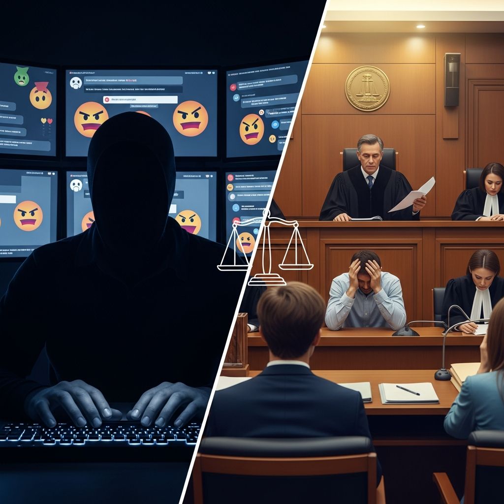 Understand the serious legal consequences of internet trolling, from criminal charges to civil lawsuits in the digital age.