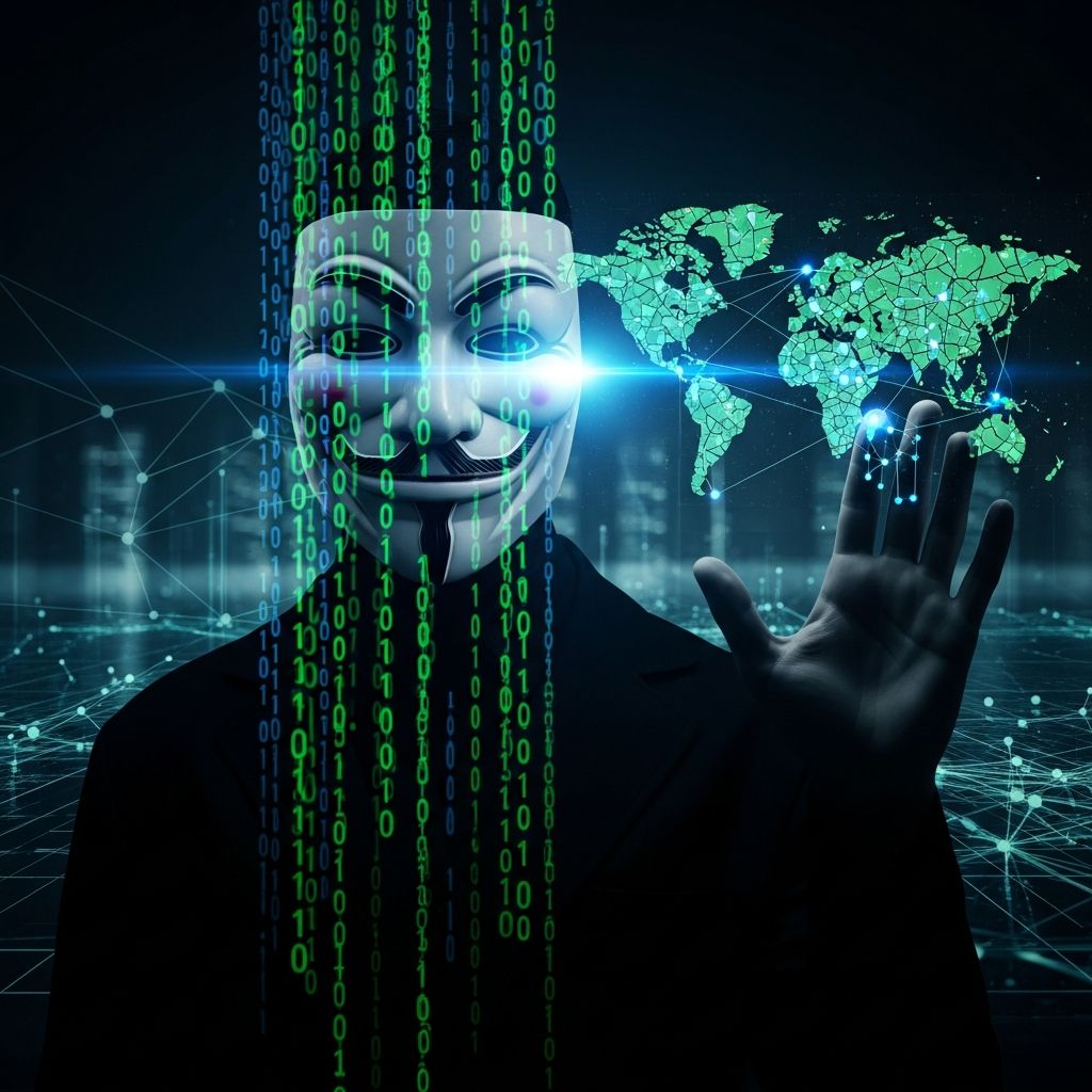 Unravel the legal truths behind associating with Anonymous: freedom of speech vs. cybercrime risks in the digital age.