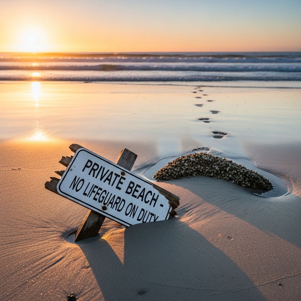 Understanding who bears responsibility when accidents happen on private beaches and how to protect your rights after an injury.