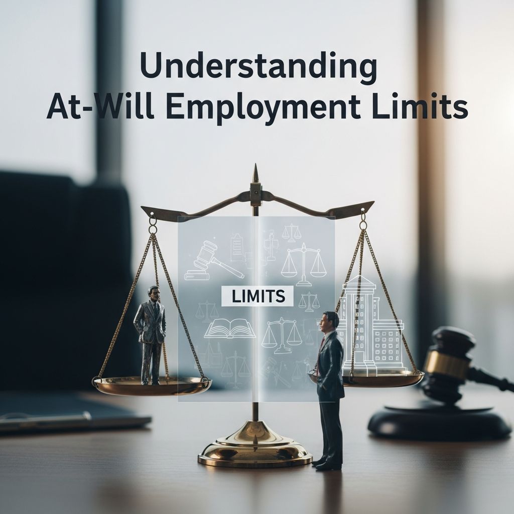 Discover the true boundaries of at-will employment: exceptions, state variations, and protections that safeguard workers from unfair dismissal.