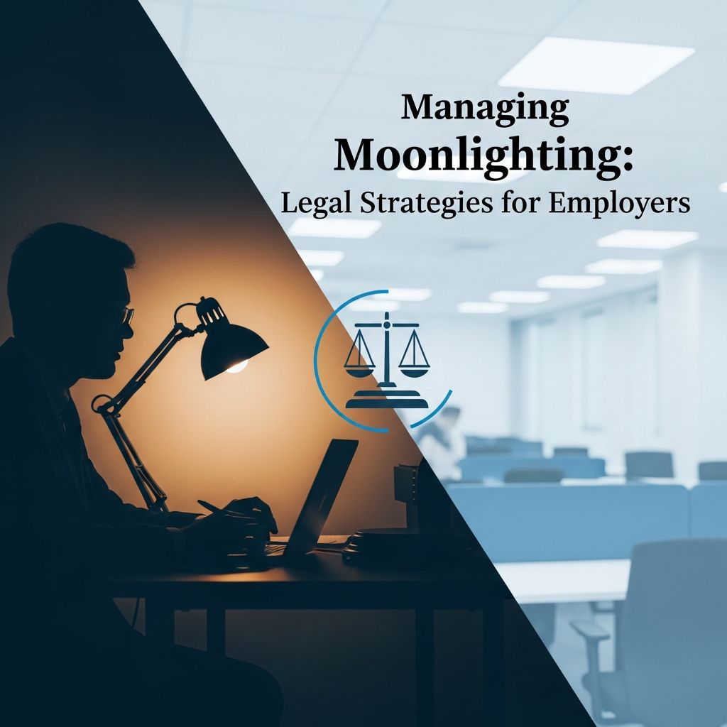 Essential legal approaches for employers to handle employee side jobs while safeguarding business interests and complying with laws.