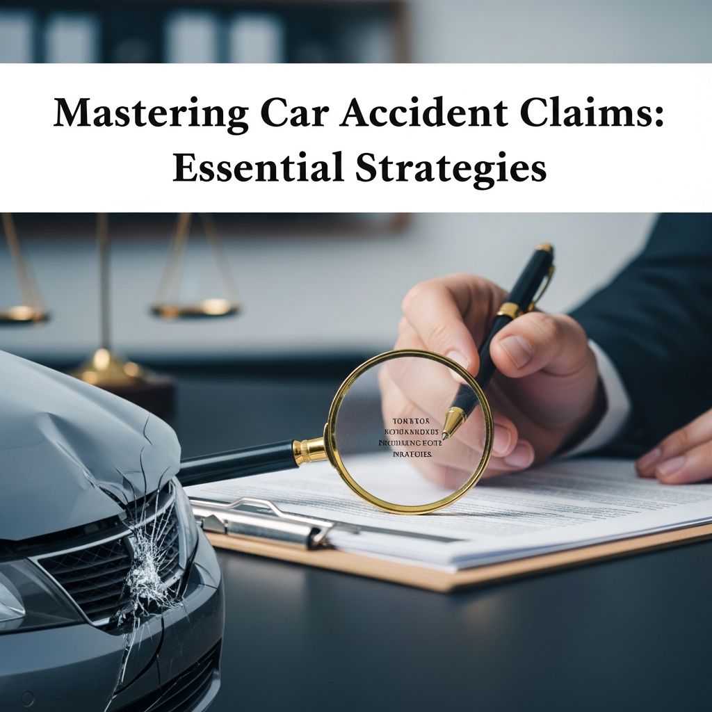 Unlock proven strategies to strengthen your car accident claim, secure fair compensation, and avoid common pitfalls from the moment of impact.