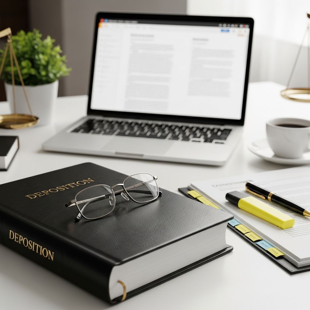 Unlock proven strategies to confidently navigate your deposition, protect your case, and deliver impactful testimony under pressure.