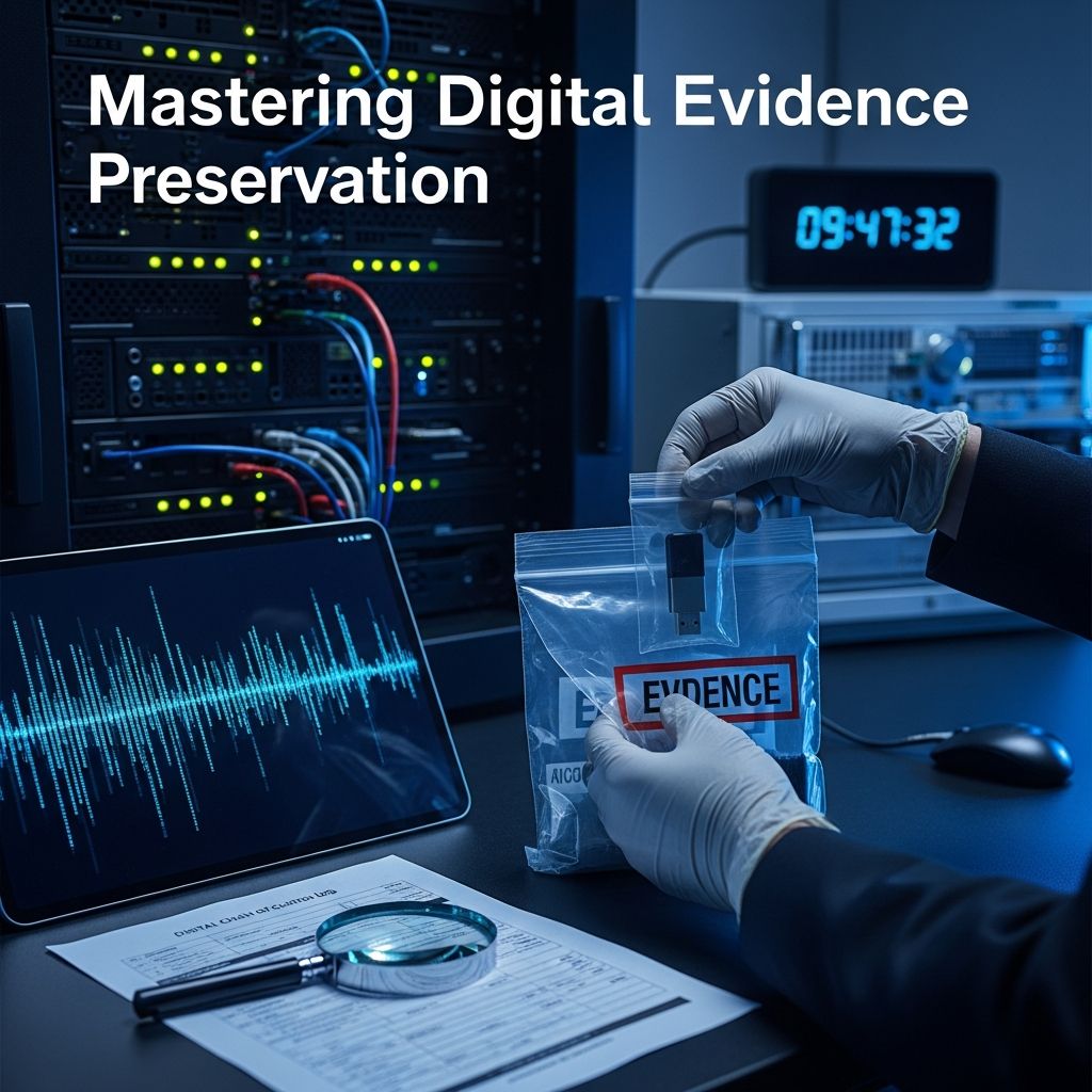 Essential strategies for safeguarding electronic data integrity in legal matters and investigations.