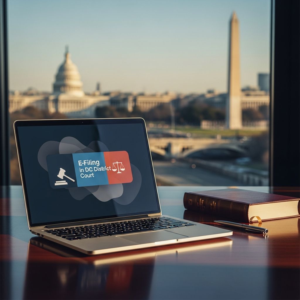 Essential strategies and best practices for seamless electronic filing in the DC District Court system.