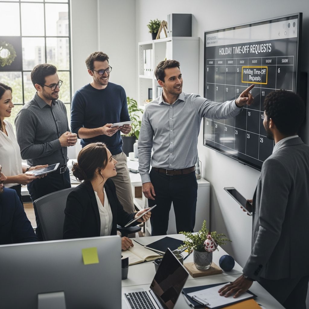 Essential strategies for small business owners to fairly manage employee vacation requests during peak holiday seasons without disrupting operations.