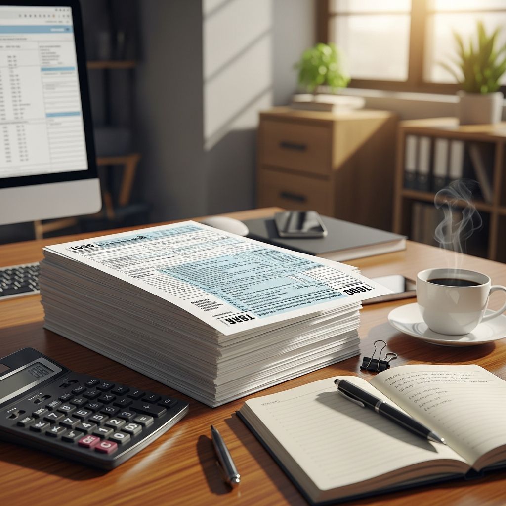Unlock expert strategies for accurate IRS 1099 form handling, avoiding penalties, and ensuring compliance in 2026 tax season.