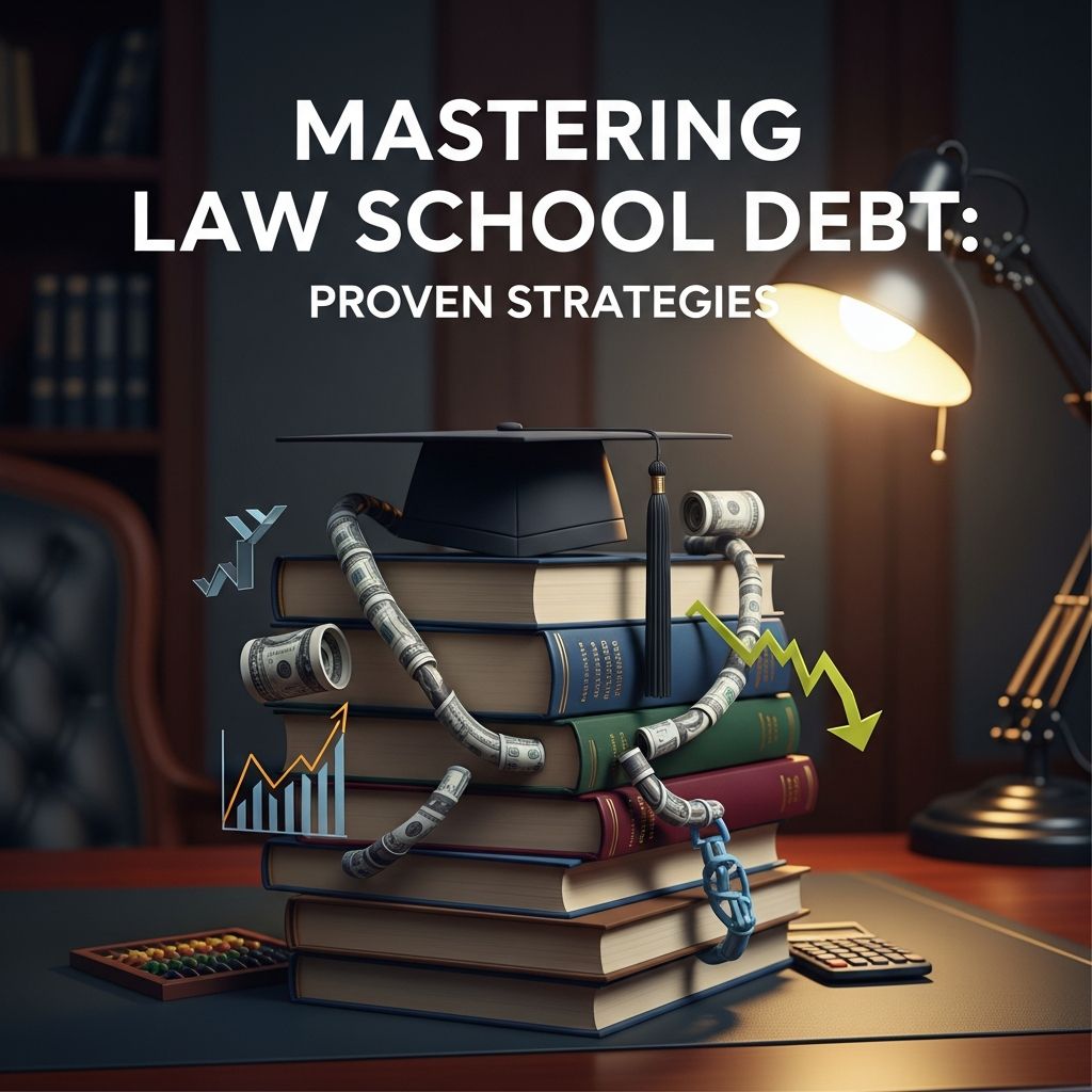 Effective strategies to manage and eliminate law school student loans for long-term financial freedom.