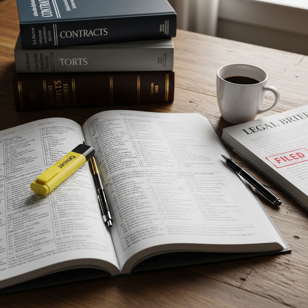 Essential strategies and tools for 1L students to create effective outlines and thrive in law school demands.