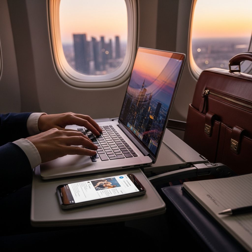 Essential strategies for lawyers to deliver top-tier service while traveling, ensuring productivity and professionalism on the go.