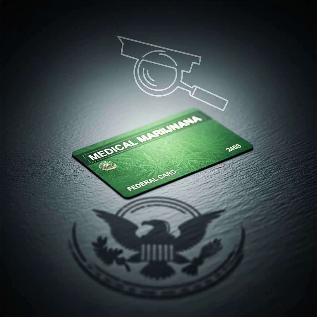Uncover the truth about medical marijuana card privacy: Does the federal government get notified when you apply, and what risks exist for background checks?