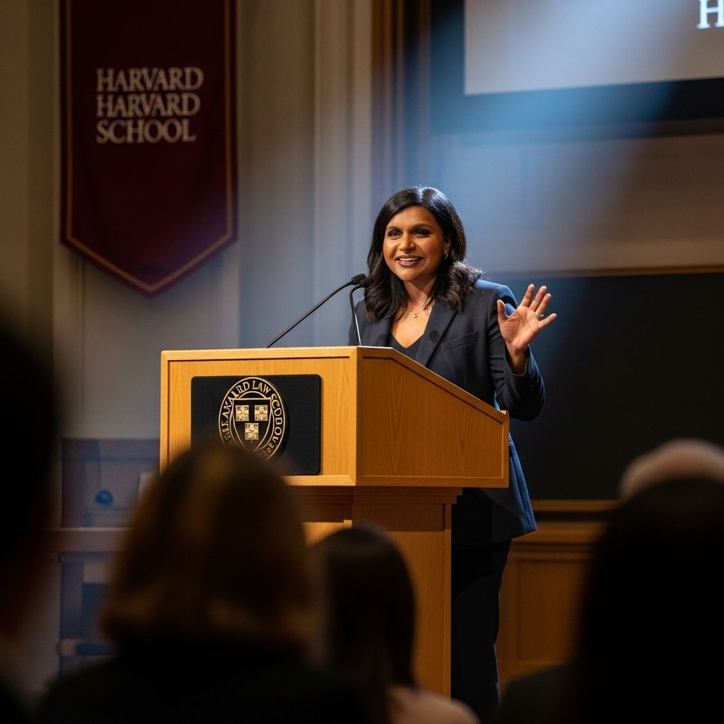 Discover the wit, wisdom, and inspiration from Mindy Kaling's unforgettable address to Harvard Law graduates.