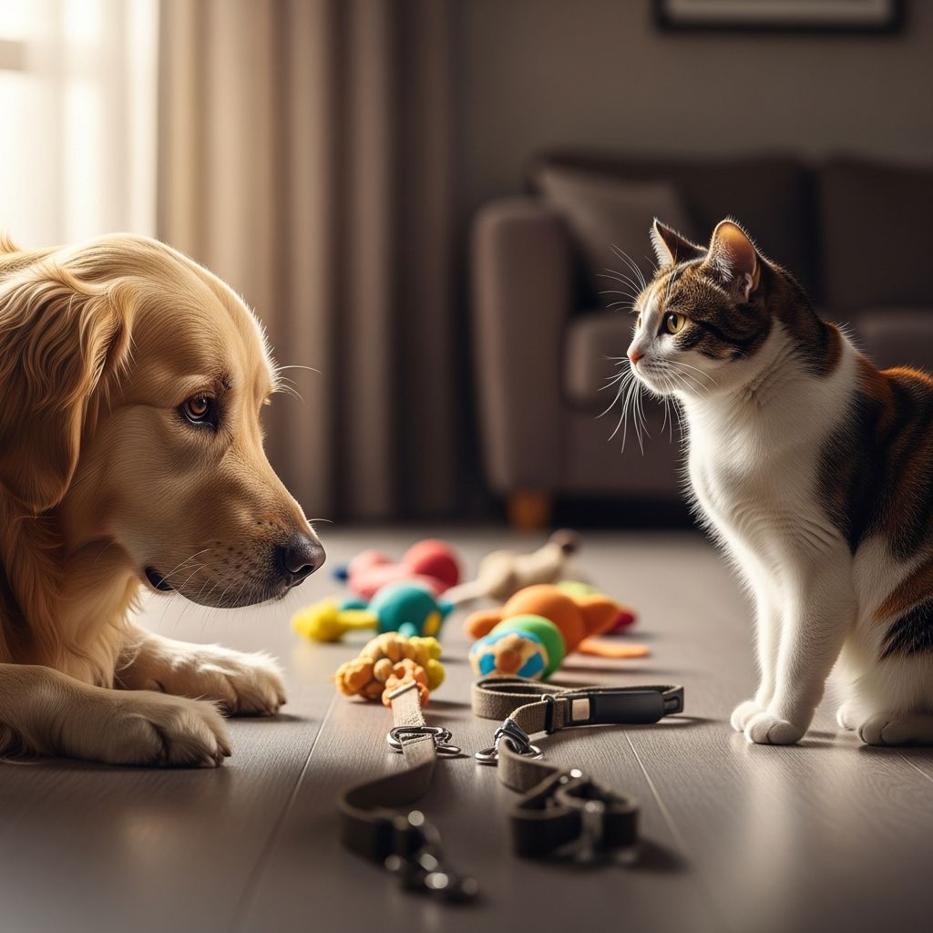 Essential strategies for amicably dividing pet responsibilities post-breakup, prioritizing animal welfare and legal clarity.