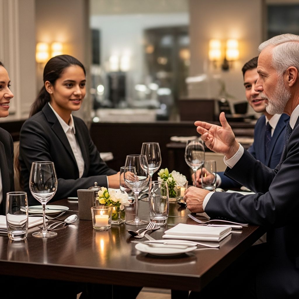 Essential strategies for new attorneys to shine at their inaugural professional dinner and build lasting career connections.