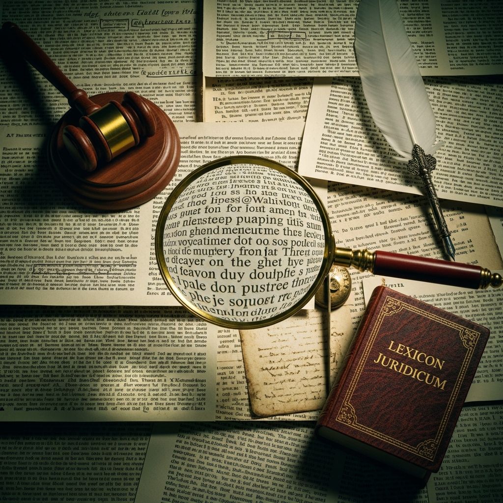 Discover rare legal phrases that even seasoned attorneys debate, enhancing precision in practice and communication.