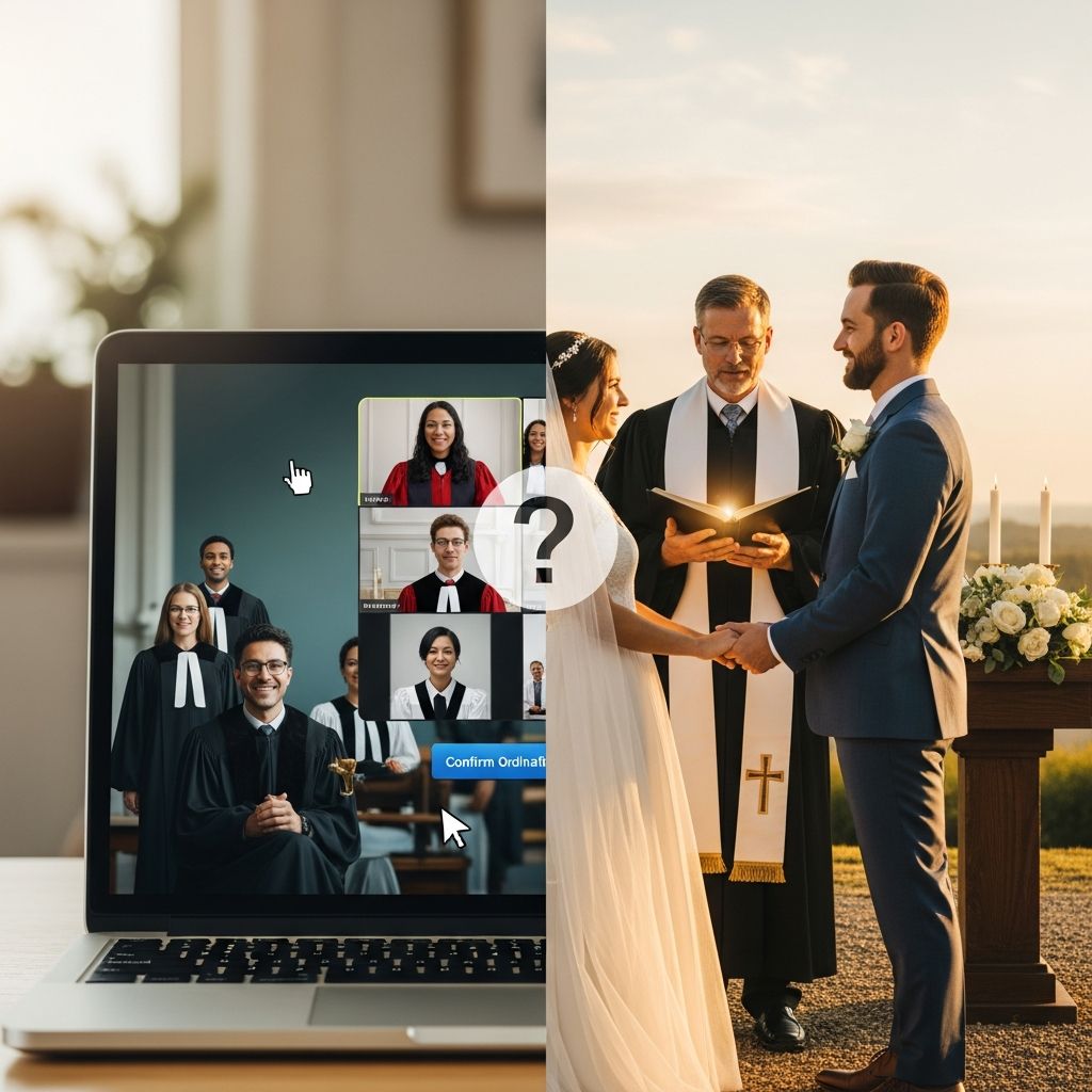 Discover if priests ordained online can legally officiate weddings across U.S. states, key legal challenges, and practical steps to ensure validity.