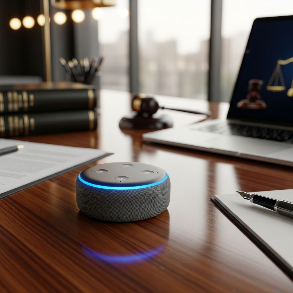 Unlock productivity and efficiency in law offices with strategic Alexa integration while safeguarding client confidentiality.