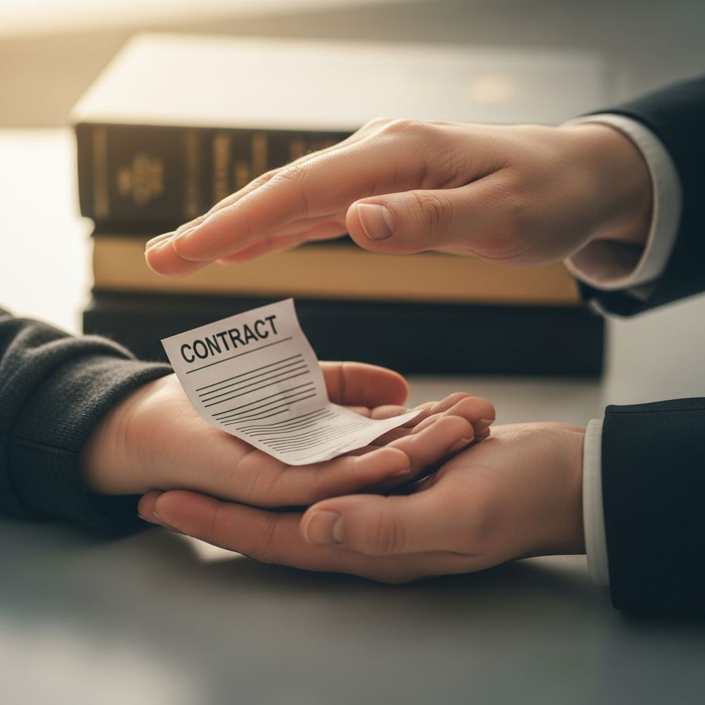 Understanding when parents bear responsibility for contracts signed by their underage children and key legal protections.
